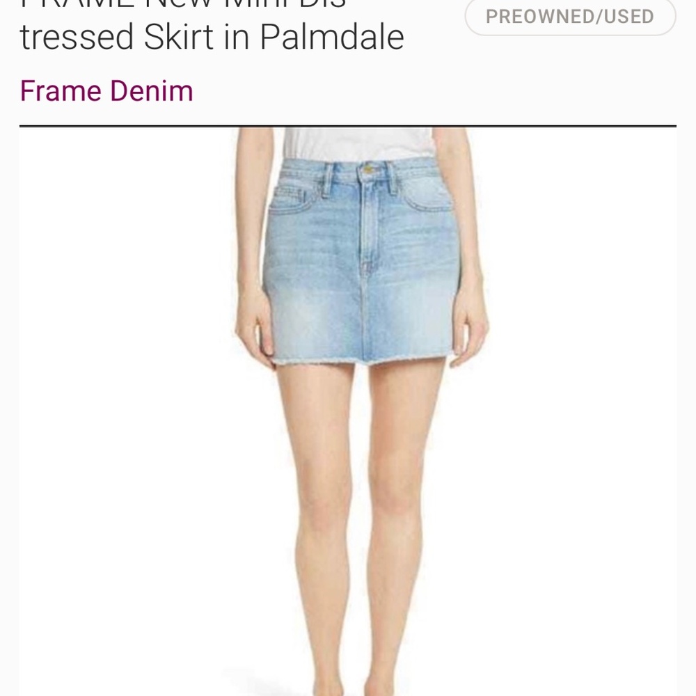 Frame Denim Le Mini in Palmdale Sz 32